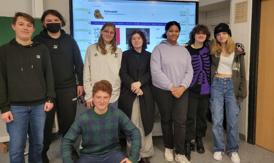 Das Team der Eulenpost 2022/2023 stellt sich vor